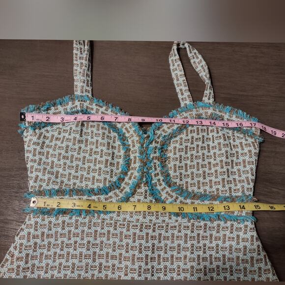 ALEXIS  Medalia Tweed Minidress - French Tweed Size Large - Picture 7 of 15